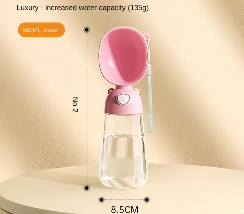 PawGo™ 2-in-1 Pet Water Bottle &amp; Food Container