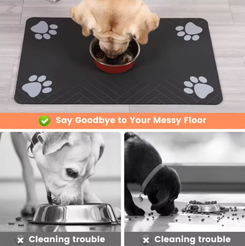 Splash-Proof &amp; Washable Mat