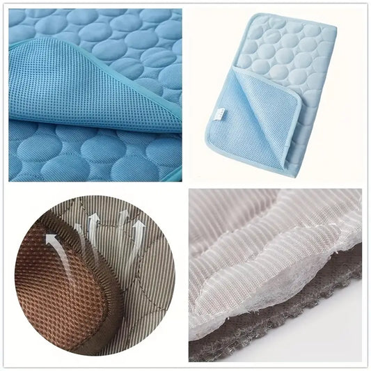 ChillComfort™ Dog Cooling Mat – Gel-Free, Lightweight &amp; Ideal for Hot Days