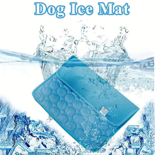 ChillComfort™ Dog Cooling Mat – Gel-Free, Lightweight &amp; Ideal for Hot Days