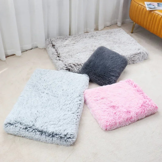 PlushPaws™ Removable Soft Calming Pet Bed Mat for Dogs &amp; Cats